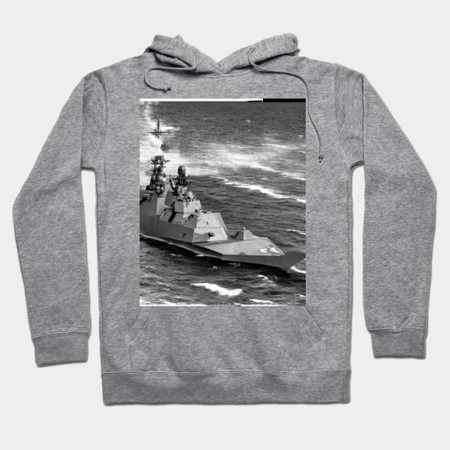 Destroyer Hoodie by U.S. Navy History Podcast